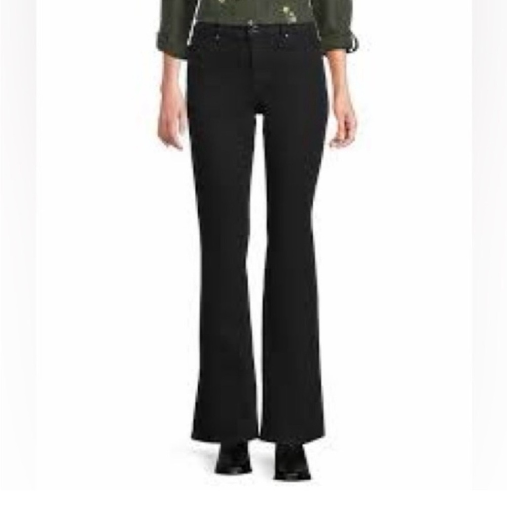 Chelsea & Violet Black Flare Jeans